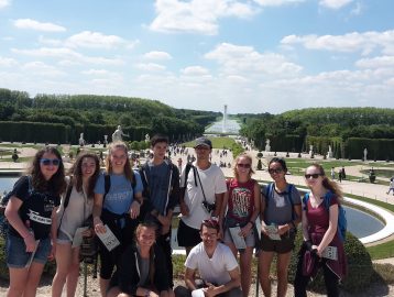 Students visit Versailles