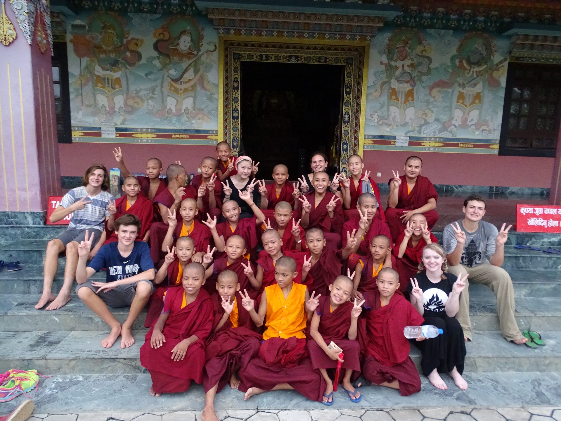 Nepal Buddhist Temple Visit