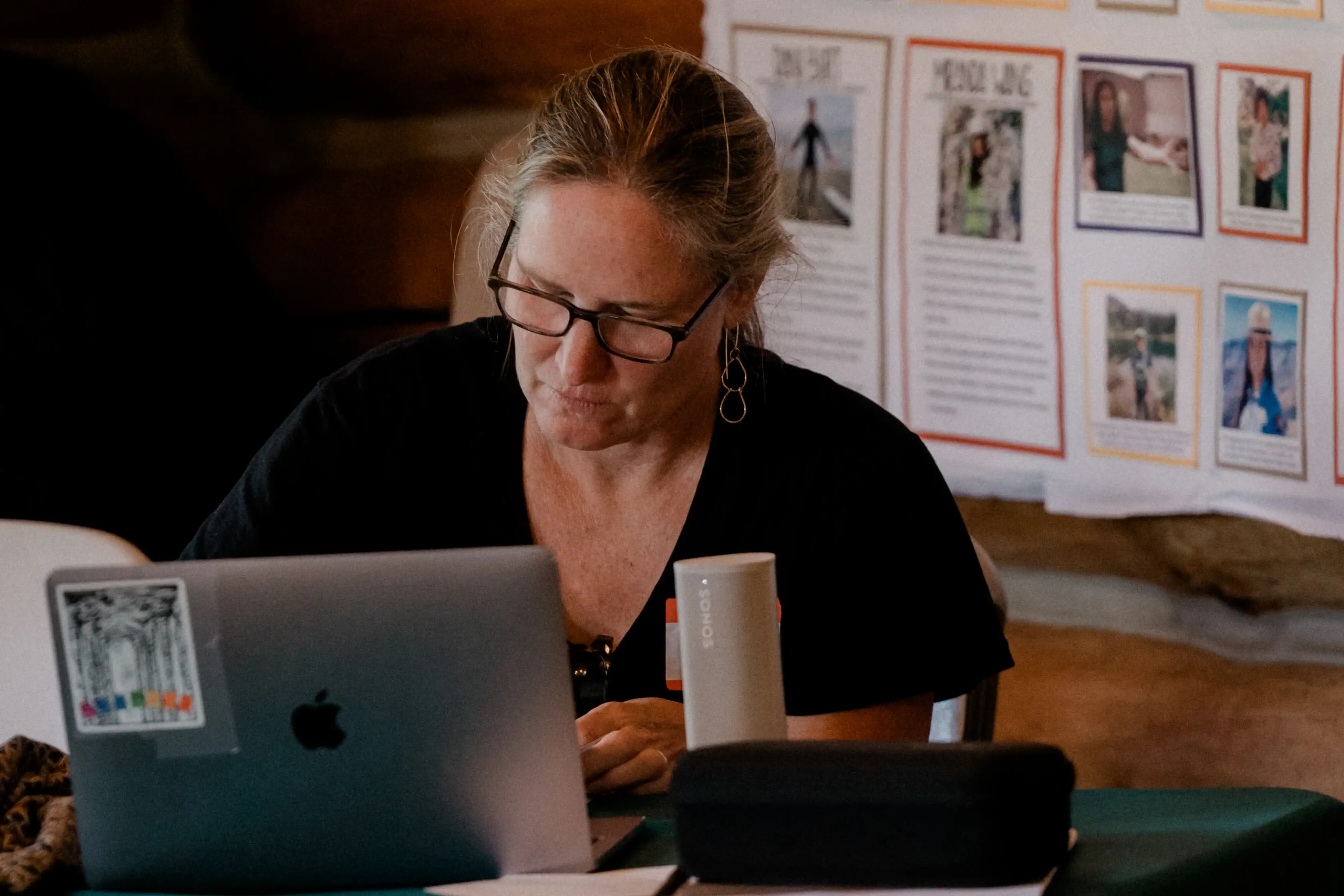 A director on-call ready to receive any urgency messages during out tech-free travel programs.